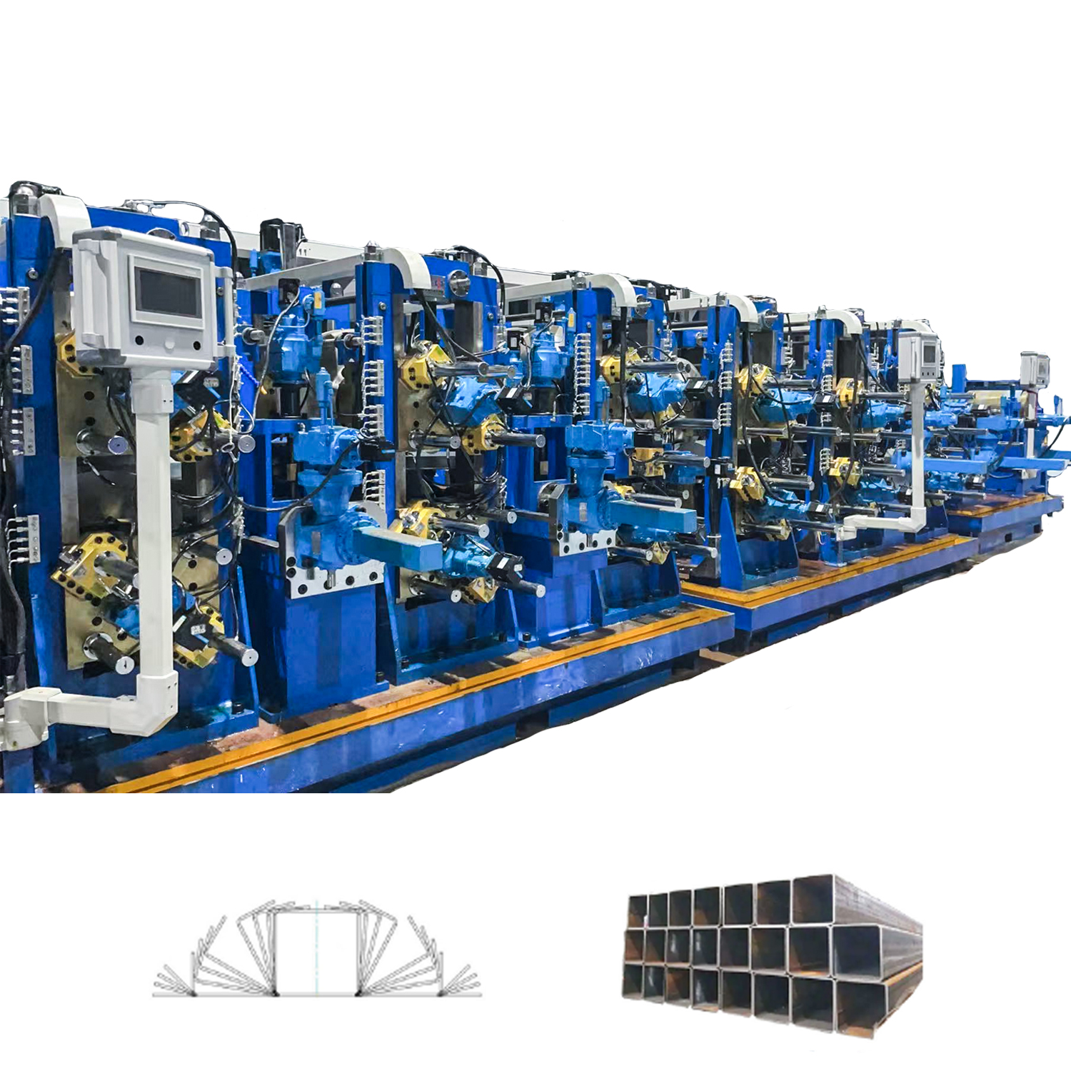 Nhà máy ống vuông 60x60 ERW