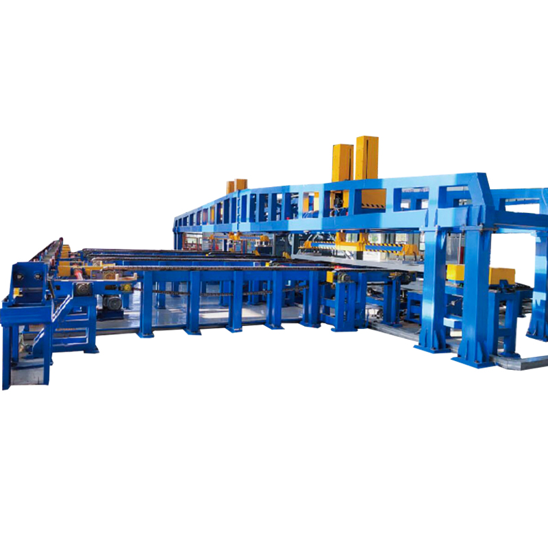 Máy xếp và đóng đai ống